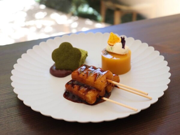 うめぞのカフェアンドギャラリーの「甘味点心」の画像です。